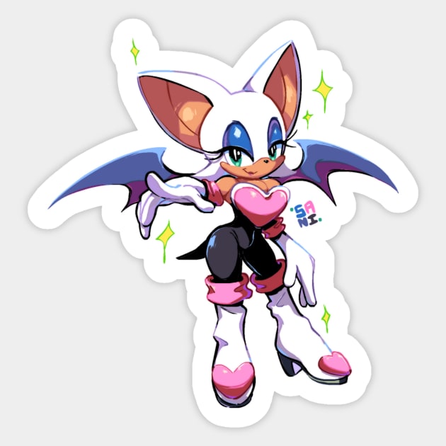 Rouge Sticker by Sani